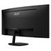 MSI monitor PRO MP341CQ E12, 34" VA zakřivený /3440x1440 (UWQHD)/120Hz/1ms/2 x HDMI/DP/černý