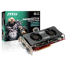 MSI NVIDIA N285GTX SUPERPIPE OC , 1GB/512-bit/DDR3/2xDVI/ HDTV/ 2xFAN