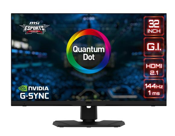 MSI Optix/MPG321UR QD/32"/IPS/4K UHD/144Hz/1ms/Black/2R Optix MPG321UR QD