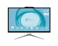MSI PC AIO PRO AP222T (PRO AP222T 14MA-663XEU), i3-14100, 21.5" FHD, Anti-Glare, Touch, 16GB, 512GB SSD, NoOS, Black