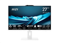 MSI PC AiO PRO AP272P 14M-868XEU, i5-14400, 27" FHD, Anti-Glare, Non-touch, 16GB, 512GB SSD, N/A, No OS, White