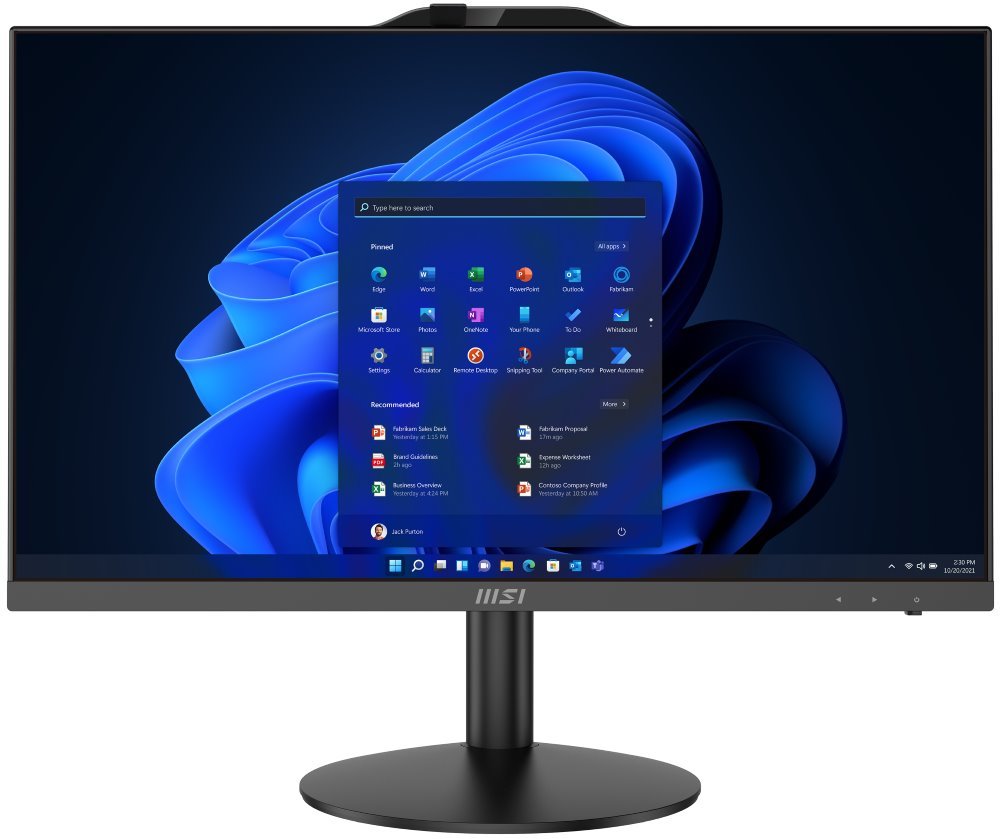 MSI PRO AP242 12M-001EU 23.8" IPS NT/1920x1080/i7-12700/16GB/512GB SSD/černá/Win 11 Pro