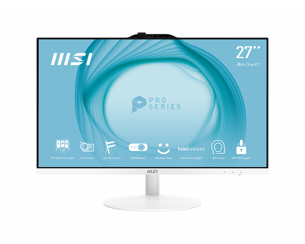 MSI Pro/AP272/27"/FHD/i5-12400/8GB/512GB SSD/Intel UHD Graphics/W11H/White/2R PRO AP272 12M-019EU
