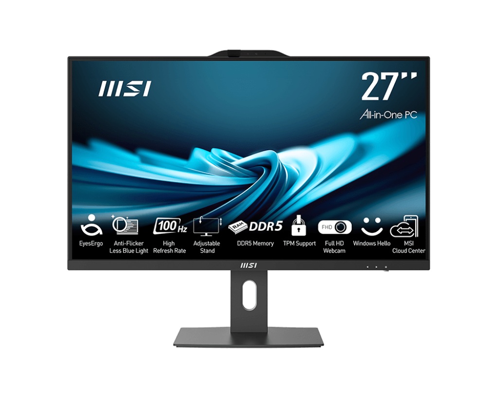 MSI PRO/AP272P 14M-1023CZ/27"/FHD/i3-14100/16GB/512GB/Intel int/W11H/Černá/3R PRO AP272P 14M-1023CZ