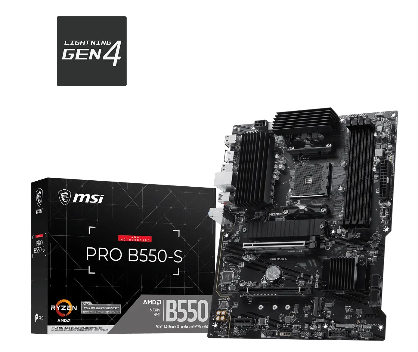 MSI PRO B550-S/AM4/ATX