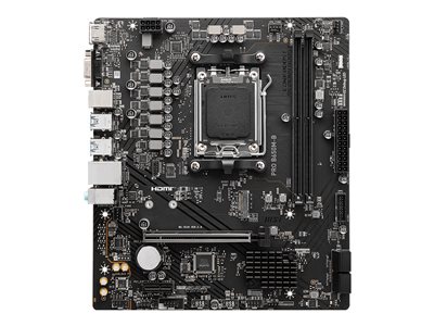 MSI PRO B650M-B - Základní deska - mikro ATX - Socket AM5 - AMD B650 Čipová sada - USB 3.2 Gen 1 - 2.5 Gigabit 7E28-005R