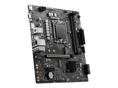 MSI PRO H610M-G DDR4 - Základní deska - mikro ATX - zásuvka LGA1700 - H610 Čipová sada - USB 3.2 Ge 7D46-009R