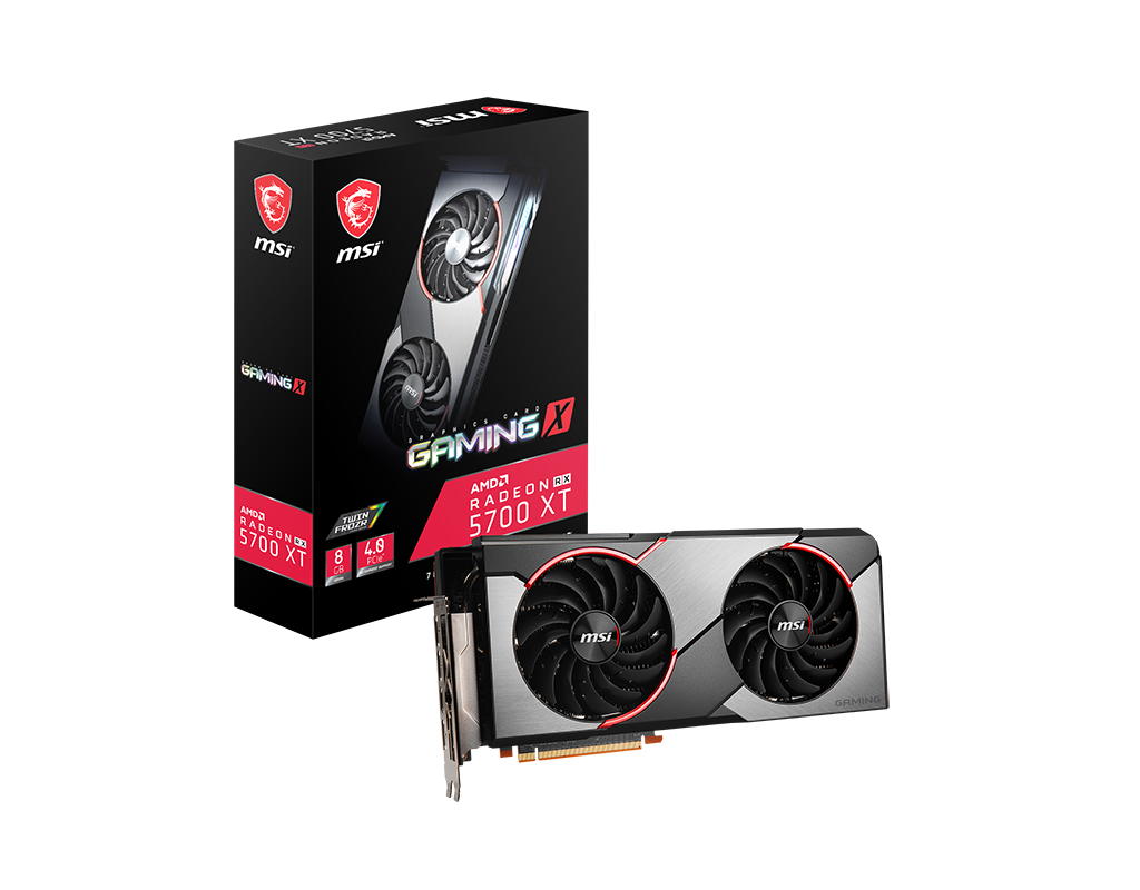 MSI Radeon RX 5700 XT GAMING X / PCI-E / 8GB GDDR6 / HDMI / 3x DP / active