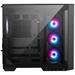 MSI skříň MAG PANO 100R PZ Black/ bez zdroje/ levé a přední sklo/ 4x 120 mm A-RGB fan/ 1x USB-C/ 1x USB3 306-7G26R21-HH9