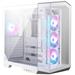 MSI skříň MAG PANO 100R PZ White/ bez zdroje/ levé a přední sklo/ 4x 120 mm A-RGB fan/ 1x USB-C/ 1x USB3 306-7G26W22-HH9