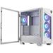 MSI skříň MPG VELOX 100R WHITE/ bez zdroje/ levé temperované sklo/ 4x ARGB 120 mm fan/ 1x USB3.1 Type-C/ 2x USB3.0/ bíl