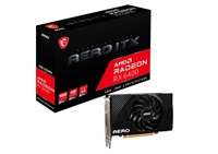MSI VGA AMD Radeon RX 6400 AERO ITX 4G, RX 6400, 4GB GDDR6, 1xDP, 1xHDMI