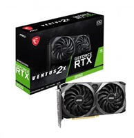 MSI VGA NVIDIA GeForce RTX 3050 VENTUS 2X 8G OC, RTX 3050, 8GB GDDR6, 3xDP, 1xHDMI V397-418R