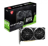 MSI VGA NVIDIA GeForce RTX 3060 Ti VENTUS 2X 8G V1 LHR, RTX 3060 Ti, 8GB GDDR6, 3xDP, 1xHDMI