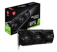 MSI VGA NVIDIA GeForce RTX 3090 Ti BLACK TRIO 24G, RTX 3090 Ti, 24GB GDDR6X, 3xDP, 1xHDMI