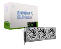 MSI VGA NVIDIA GeForce RTX 4080 GAMING X SLIM WHITE 16G, RTX 4080, 16GB GDDR6X, 2xDP, 2xH RTX 4080 16GB GAMING X SLIM WH