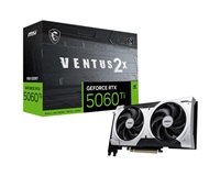 MSI VGA NVIDIA GeForce RTX 5060 Ti 8G VENTUS 2X PLUS, RTX 5060 Ti, 8GB GDDR7, 3xDP, 1xHDMI
