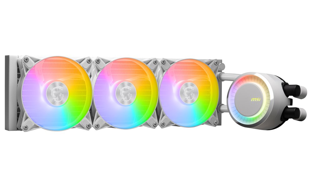 MSI vodní chladič CPU MAG Core Liquid E360 WHITE/ 3x 120mm ARGB fan/ podpora LGA1700/ bílý 306-7ZW6E21-C24
