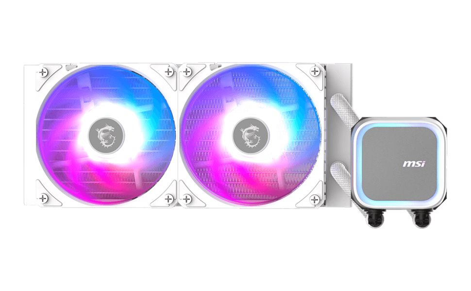 MSI vodní chladič CPU MAG CORELIQUID A13 240 WHITE 306-7ZWCA21-L80