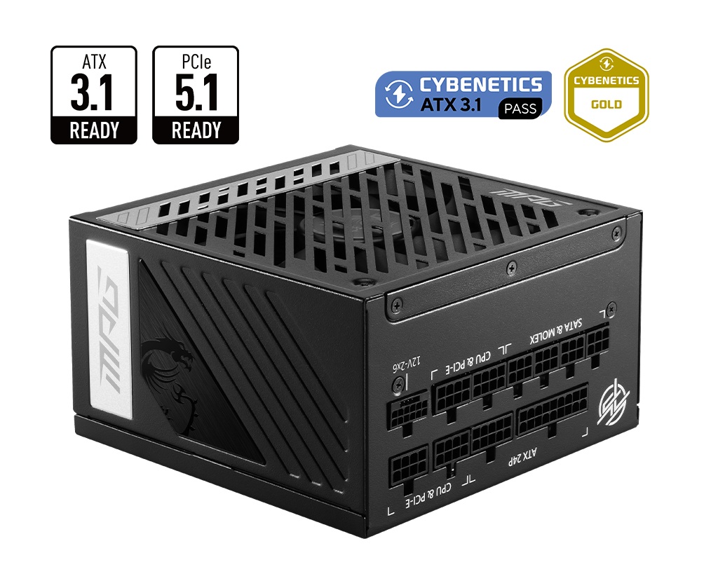 MSI zdroj MPG A1000G PCIE5 1000W 80PLUS GOLD m 306-7ZP7C11-CE0