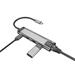 Multifunkční adaptér 5 v 1 Natec FOWLER GO HUB 2X USB 3.0 HUB, HDMI 4K, USB-C PD, RJ45 NMP-1985