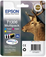 Multipack CMY Ink Cartridge (T1306) C13T13064010