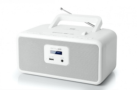 MUSE M-32DBW prenosné CD/DAB+/FM, USB