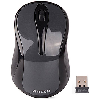 Myš bezdrôtová, A4Tech G3-280N, šedá, optická, 1200DPI G3-280NS GG