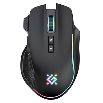 Myš bezdrôtová, Defender THUNDER GM-213, čierna, optická, 1600DPI 52213