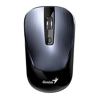 Myš bezdrôtová, Genius NX-7125, kovovo šedá, optická, 1200DPI 31030044400
