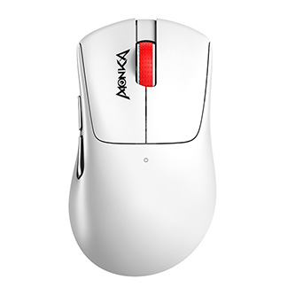 Myš bezdrôtová, Marvo MONKA RAPID, biela, optika, 12000DPI G982W