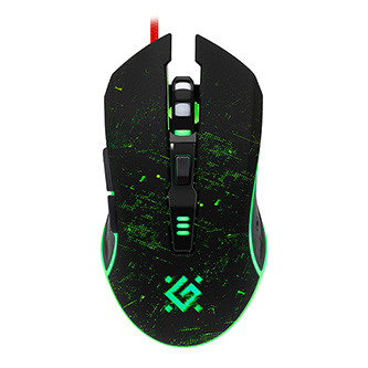 Myš drôtová, Defender DRAGLEN GM-907, čierna, optická, 7200DPI 52907