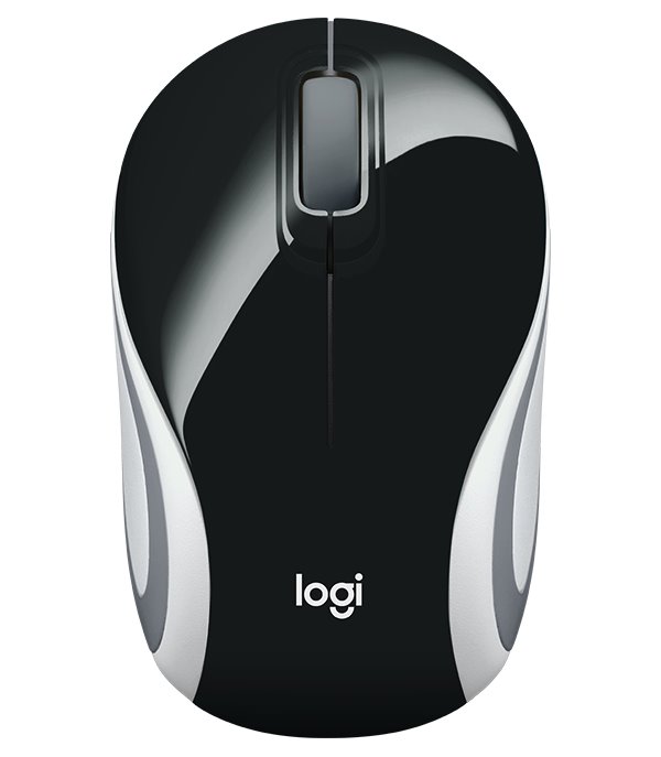 myš Logitech Wireless Mini Mouse M187 černá 910-002736