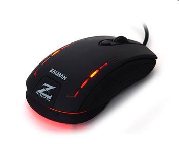 myš optická Zalman ZM-M401R - 2500DPI, black, 2ms, USB