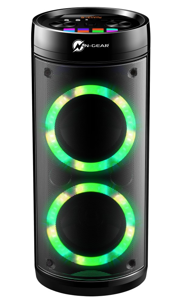 N-GEAR PARTY LET'S GO PARTY SPEAKER 26R/ BT/ 600W/ Disco LED/ 1x MIC