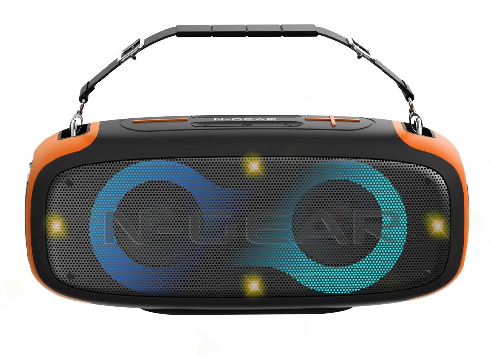 N-GEAR PARTY LET'S GO PARTY SPEAKER BLAZOOKA 830 / BT/ 2x35W/ IPX5/ USB/ Disco LED/ MIC BLAZOOKA830