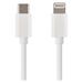 Nabíjací a dátový kábel USB-C 2.0 / Lightning MFi, 1 m, biely 8592920118443