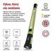 Nabíjacie prac. svietidlo COB LED P4545, 1000 lm, 2600 mAh 8592920145654