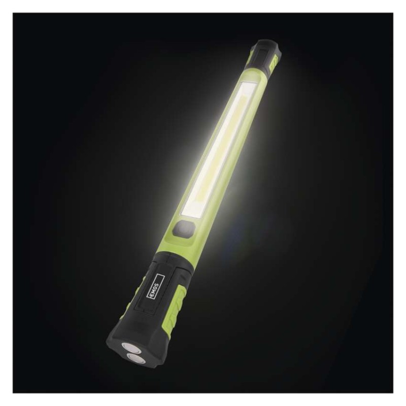 Nabíjacie prac. svietidlo COB LED P4545, 1000 lm, 2600 mAh 8592920145654