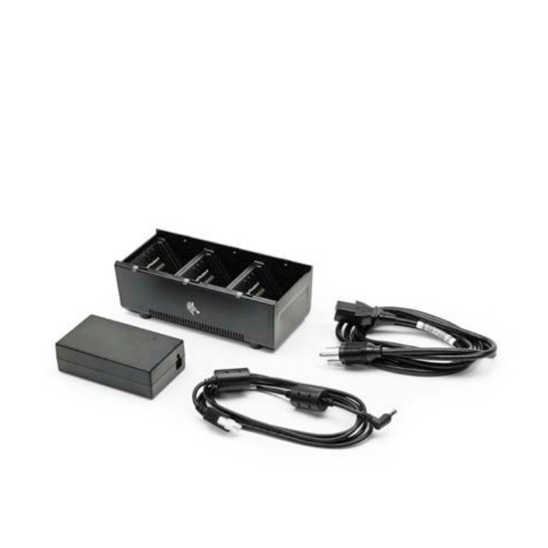 Nabíjačka Zebra 3 sloty pro tiskárny Zebra SAC-MPP-3BCHGEU1-01