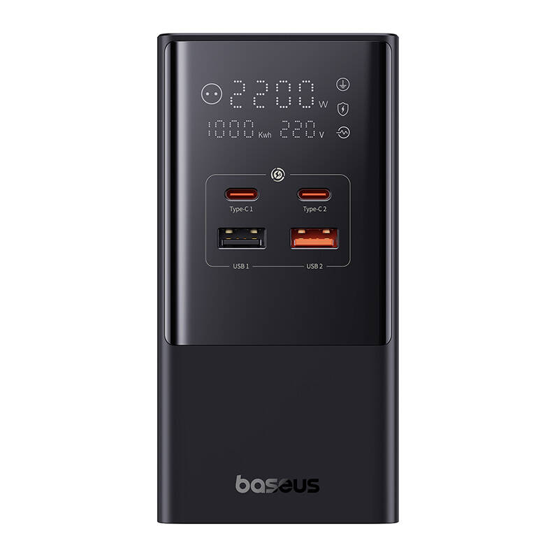 Nabíjecí stanice Baseus PowerCombo Tower 100W EU černá 6932172635855