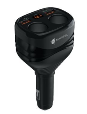 Nabíječka do auta Navitel USP55 Pro černá PSCNAVIUSP55PBK