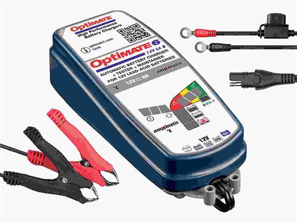 Nabíječka OPTIMATE 6 (12V/6A) TM360 pro olověné AGM/GEL akumulátory (3 - 240Ah) NAPB-OPTI-6-TM360