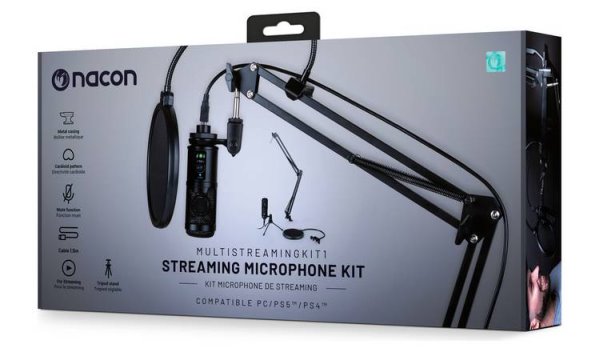 Nacon Streaming Microphone Kit (PS4/PS5/PC) 3665962007800