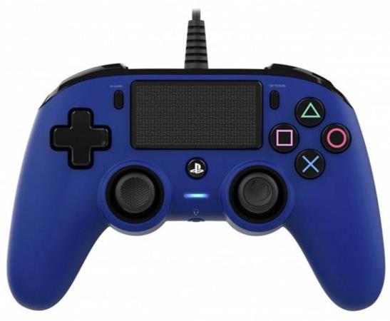 Nacon Wired Compact Controller - blue (PS4) PS4OFCPADBLUE