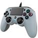 Nacon Wired Compact Controller - ovladač pro PlayStation 4 - šedý PS4OFCPADGREY