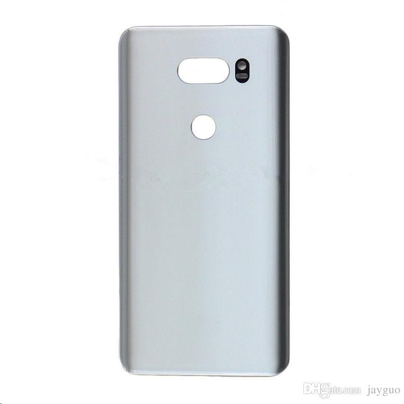 Nahr.diel LG 6.0 inches Battery Back Cover For LG V30 Back Battery Cover Rear Door Panel Housing Case Glass Wi BACKLGV30