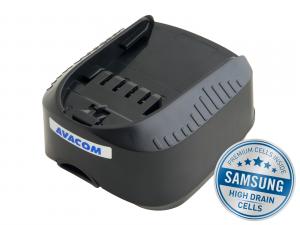Náhradní baterie AVACOM BOSCH 18 V Power for ALL Bosch, Li-Ion 18V 2500mAh, články SAMSUNG ATBO-L18A1-25R