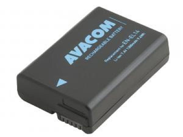 Náhradní baterie AVACOM Nikon EN-EL14, EN-EL14a, EN-EL14e Li-Ion 7.4V 1300mAh 9.6Wh DINI-EL14-B1300