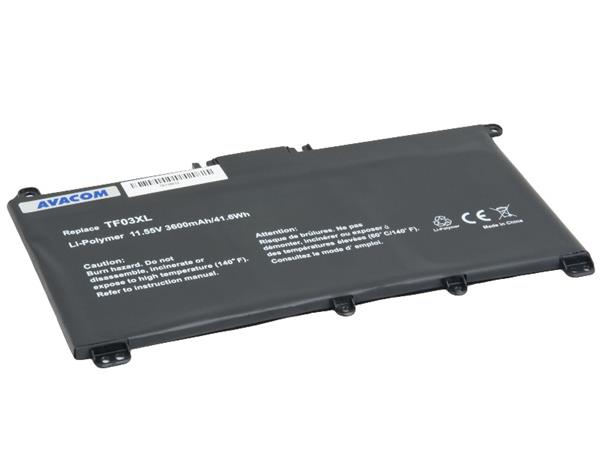 Náhradní baterie AVACOMHP Pavilion Touchsmart SleekBook 14 series Li-Ion 14,8V 2900mAh NOHP-TF03XL-P36